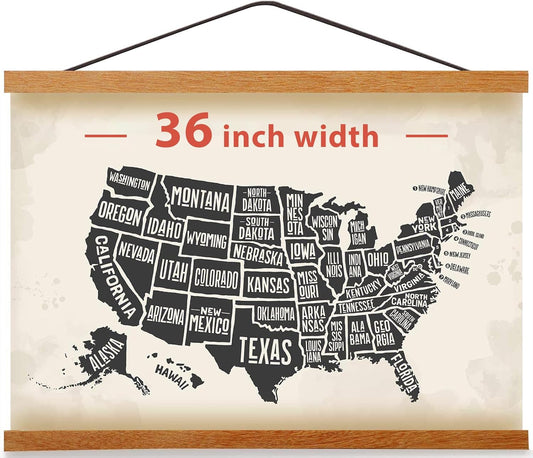 Magnetic Poster Hanger Frame for 36x48 36x24 36x12 Posters