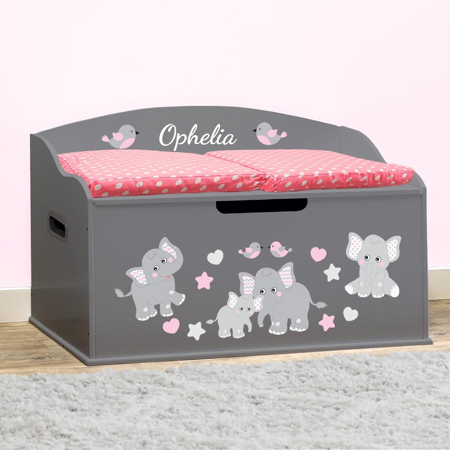 DIBSIES Personalized Creative Wonders Toy Box for Kids