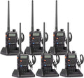 6 Pack Nicama Baofeng UV-5R Dual Band Two Way Radio - Latest UV-5R