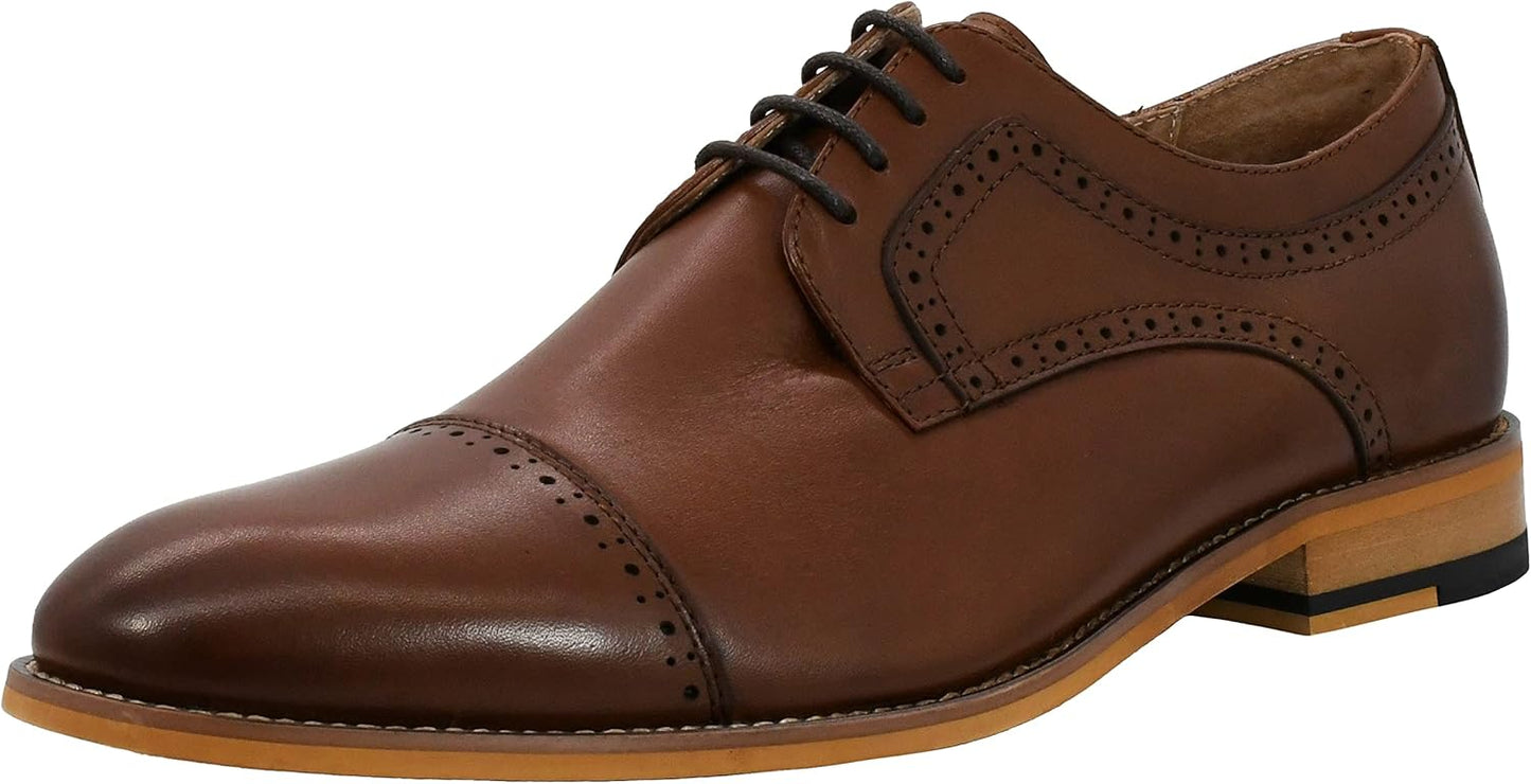 STACY ADAMS Men's Dickinson Cap-Toe Oxford for Timeless Style