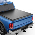 6.4Ft Soft Roll Up Tonneau Cover for Dodge Ram 1500 & 2500