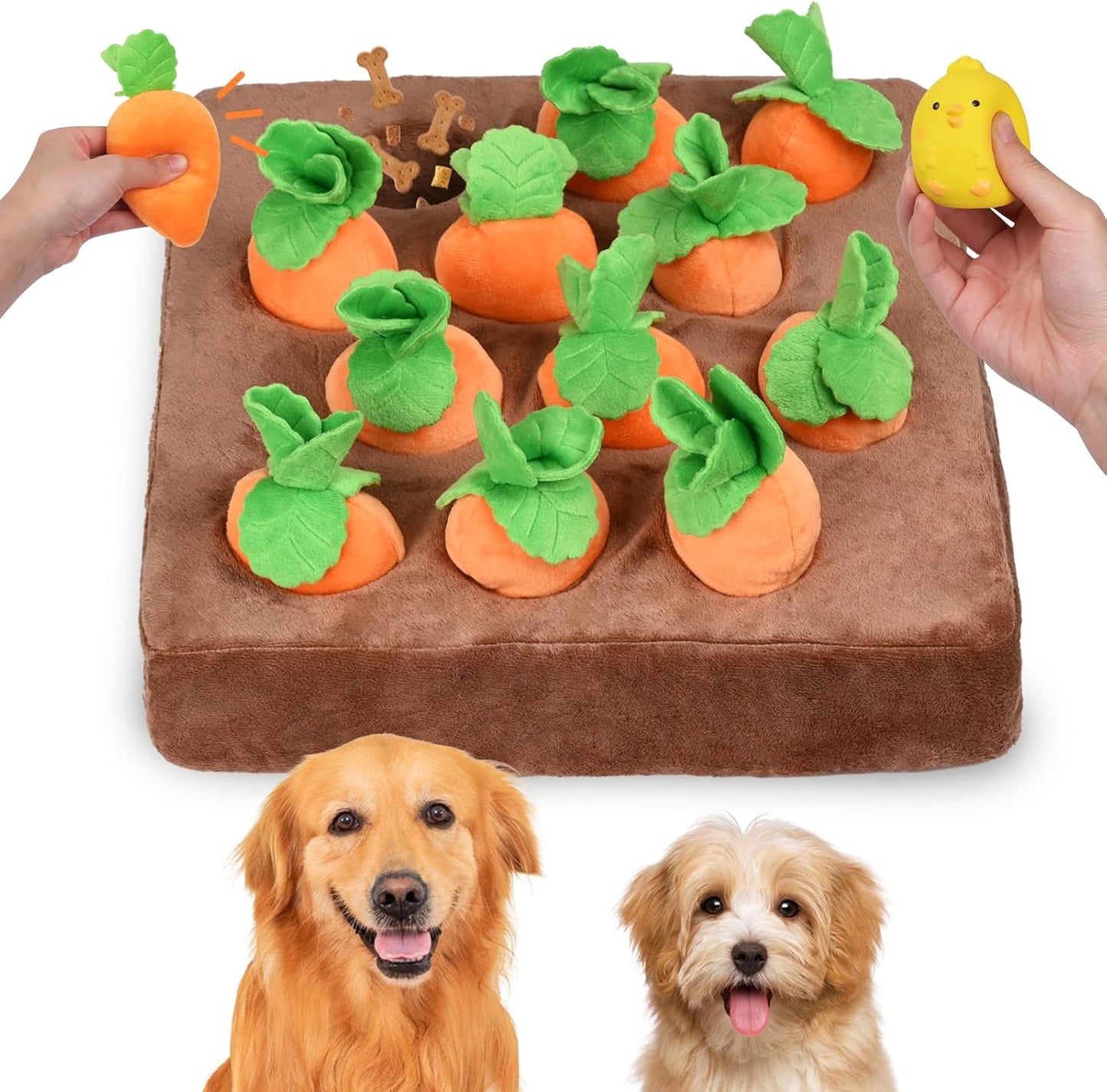 iFur Interactive Farm Snuffle Mat - Mental Stimulation for Dogs