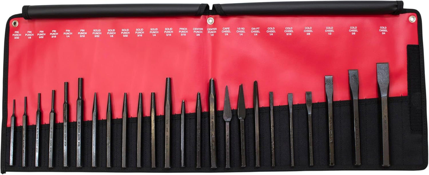 Mayhew Pro 61050 Punch and Chisel Kit: 24-Piece Set Review