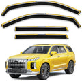 in-Channel Window Rain Guards for Hyundai Palisade 2020-2025 - 4 pcs