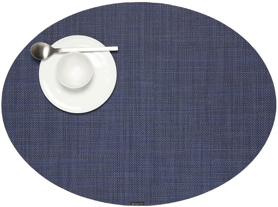 Chilewich Mini Basketweave Placemats Set of 4 for Indoor/Outdoor