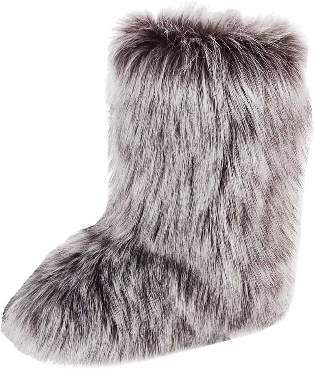 Faux Fur Snow Boots for Women - Warm and Comfortable Outdoor Wear