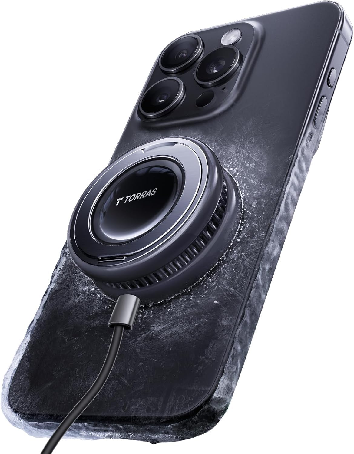 TORRAS 15W Mag-Safe Charger with Cooling Pad & Game Cooler