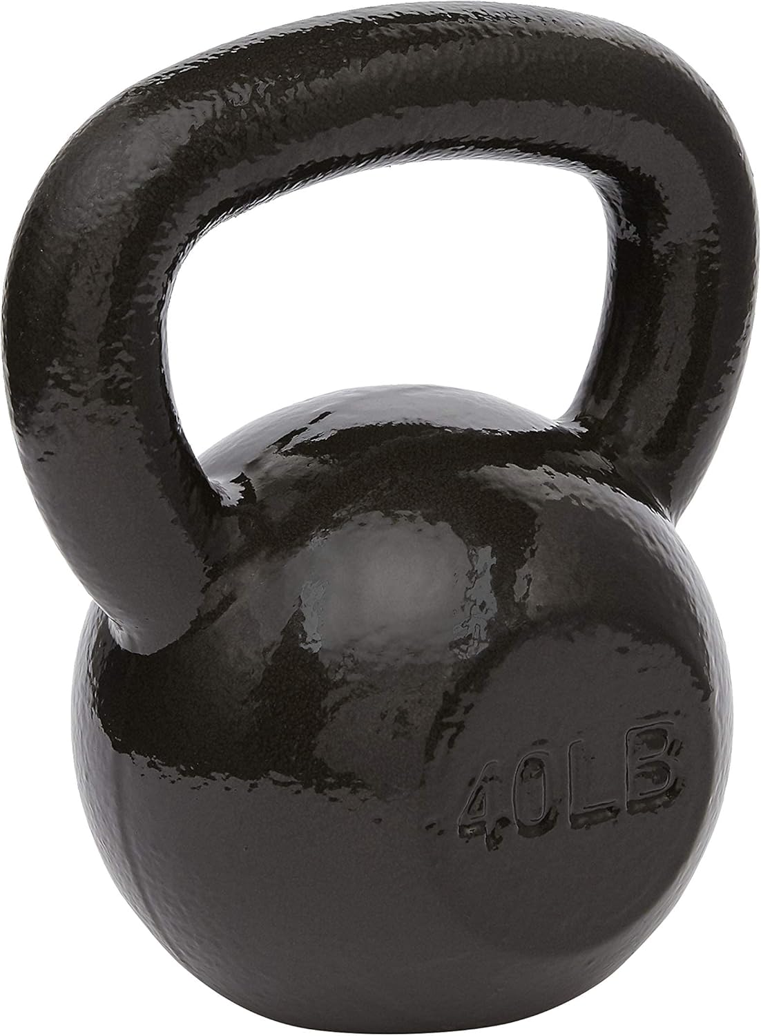 40 Pound Cast Iron Kettlebell for Effective Resistance Training