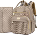 Diaper Bag Backpack 30L Khaki - Stylish Waterproof Travel Bag