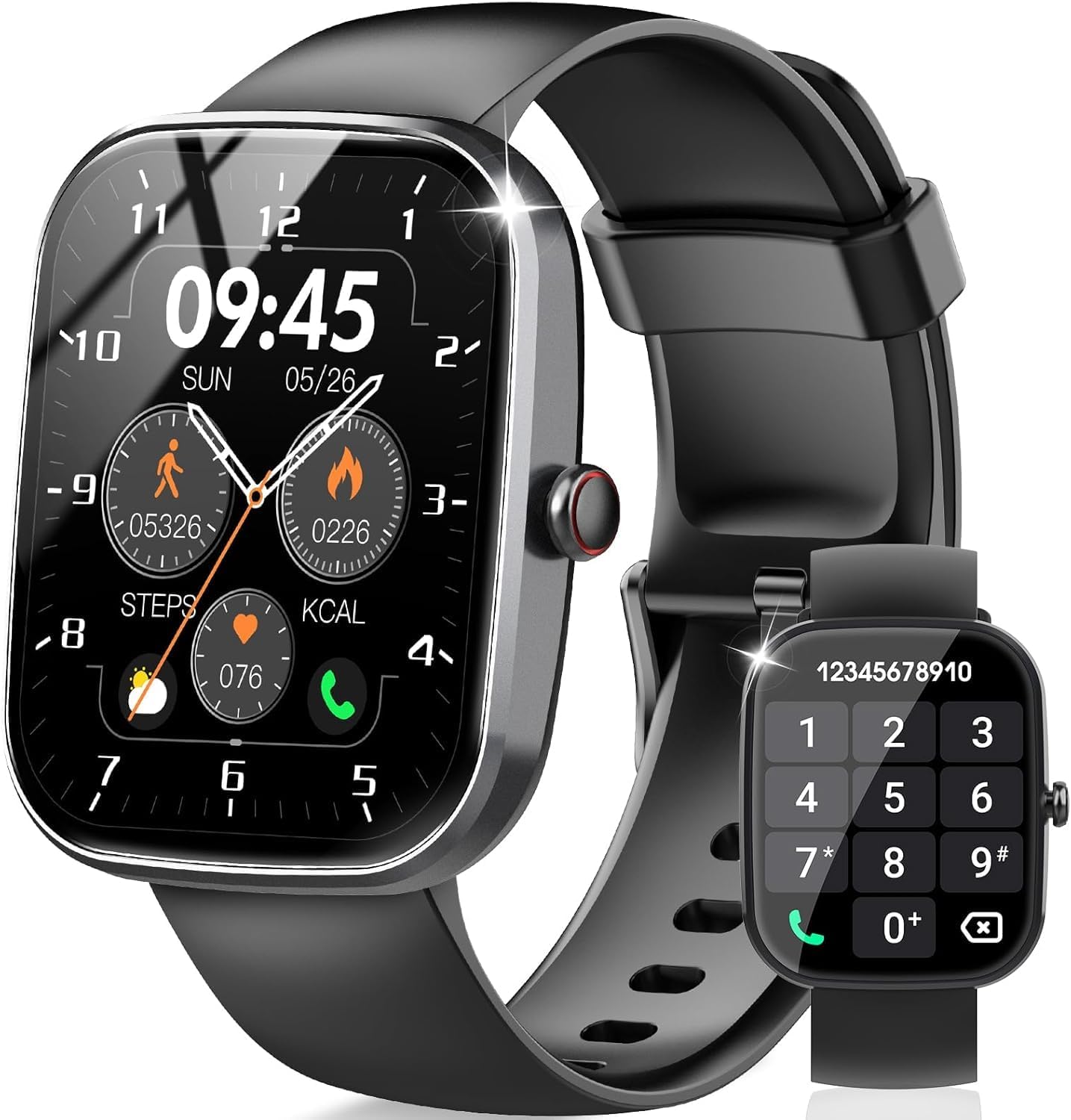 Csasan Smartwatch: Answer Calls, Monitor Health, 110+ Sports Modes