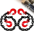 3/8ft Trailer Safety Chains G80 36ft Pair - Heavy Duty Tow Chains