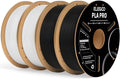 ELEGOO PLA PRO Filament 1.75mm Black & White 4KG - Improved Rigidity