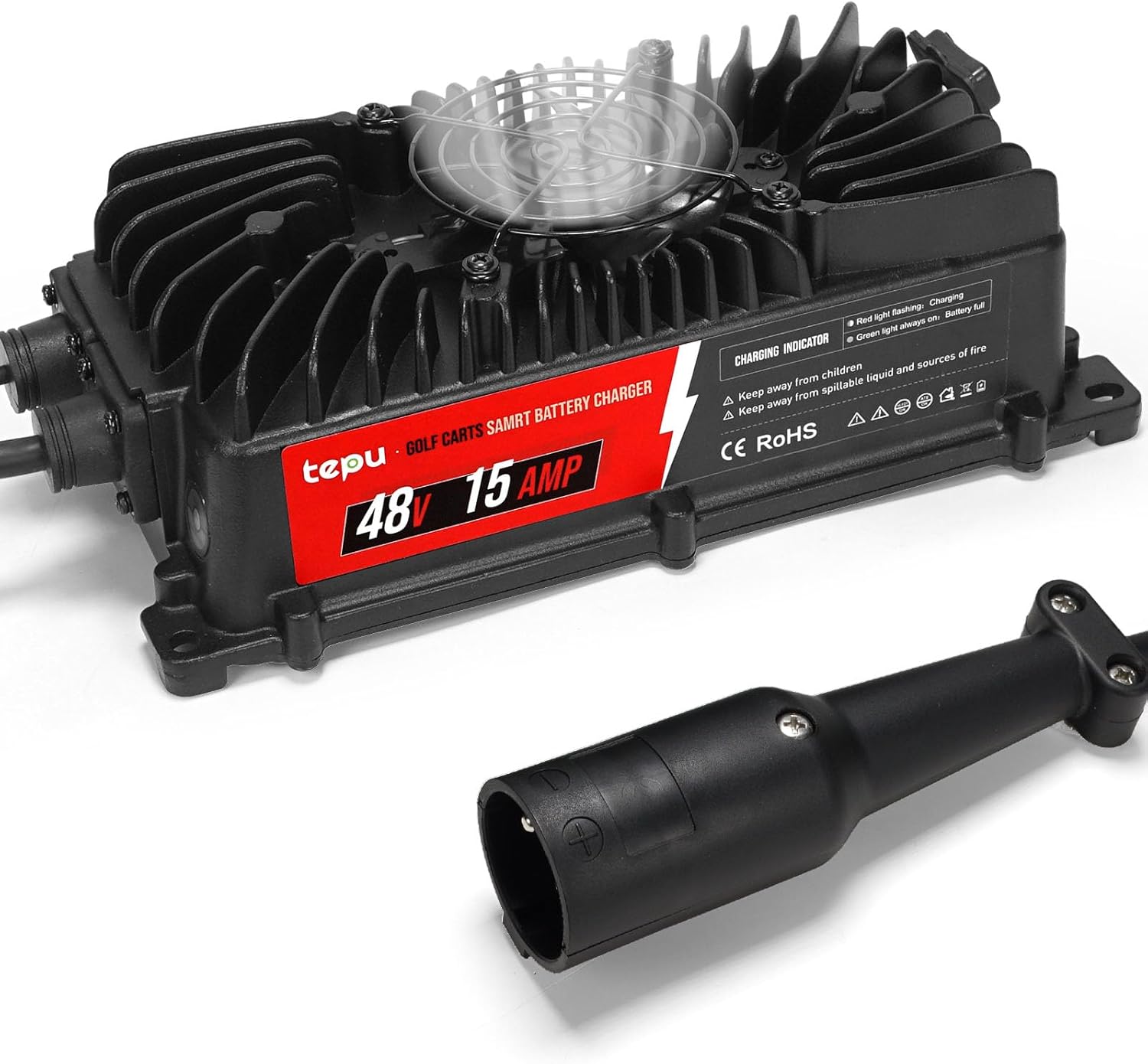 Fast Charge Your Golf Cart with TEPU 48V 15A Charger