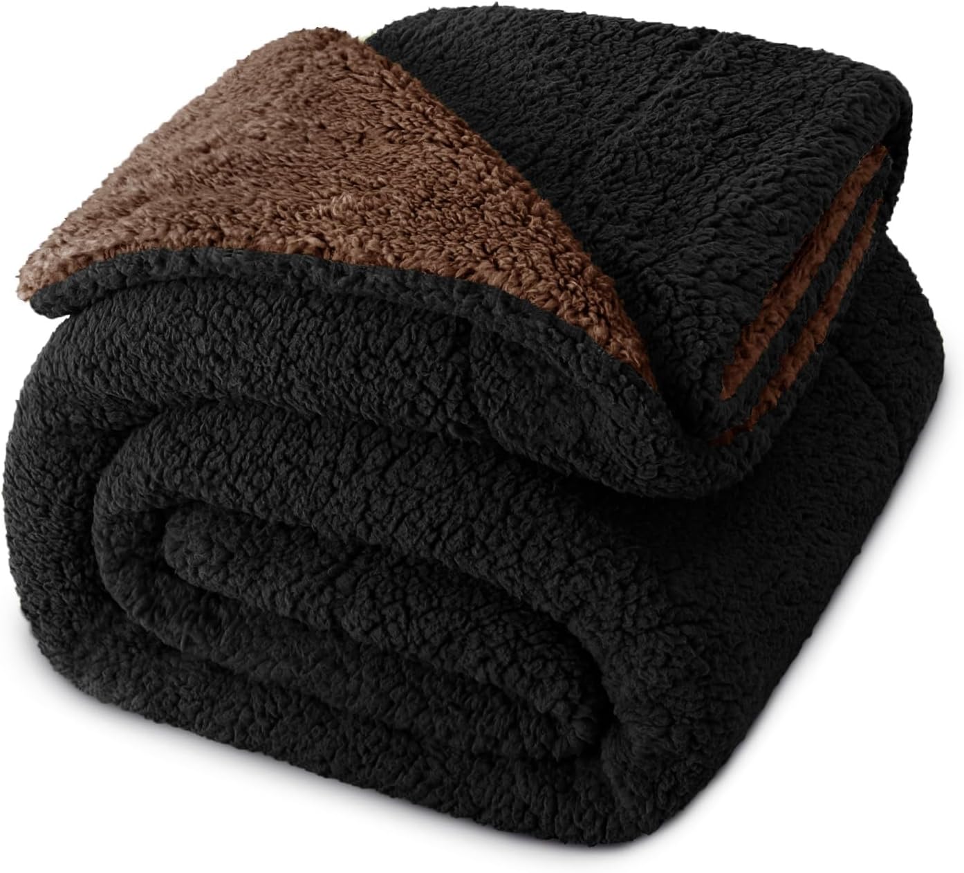 Reversible King Size Sherpa Fleece Blanket for Cozy Comfort