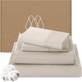 1000 Thread Count Egyptian Cotton Sheets Queen - Soft Sateen Linen