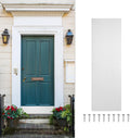 Door Kick Plate 10 x 34 in Anodized Aluminum - Durable Protection