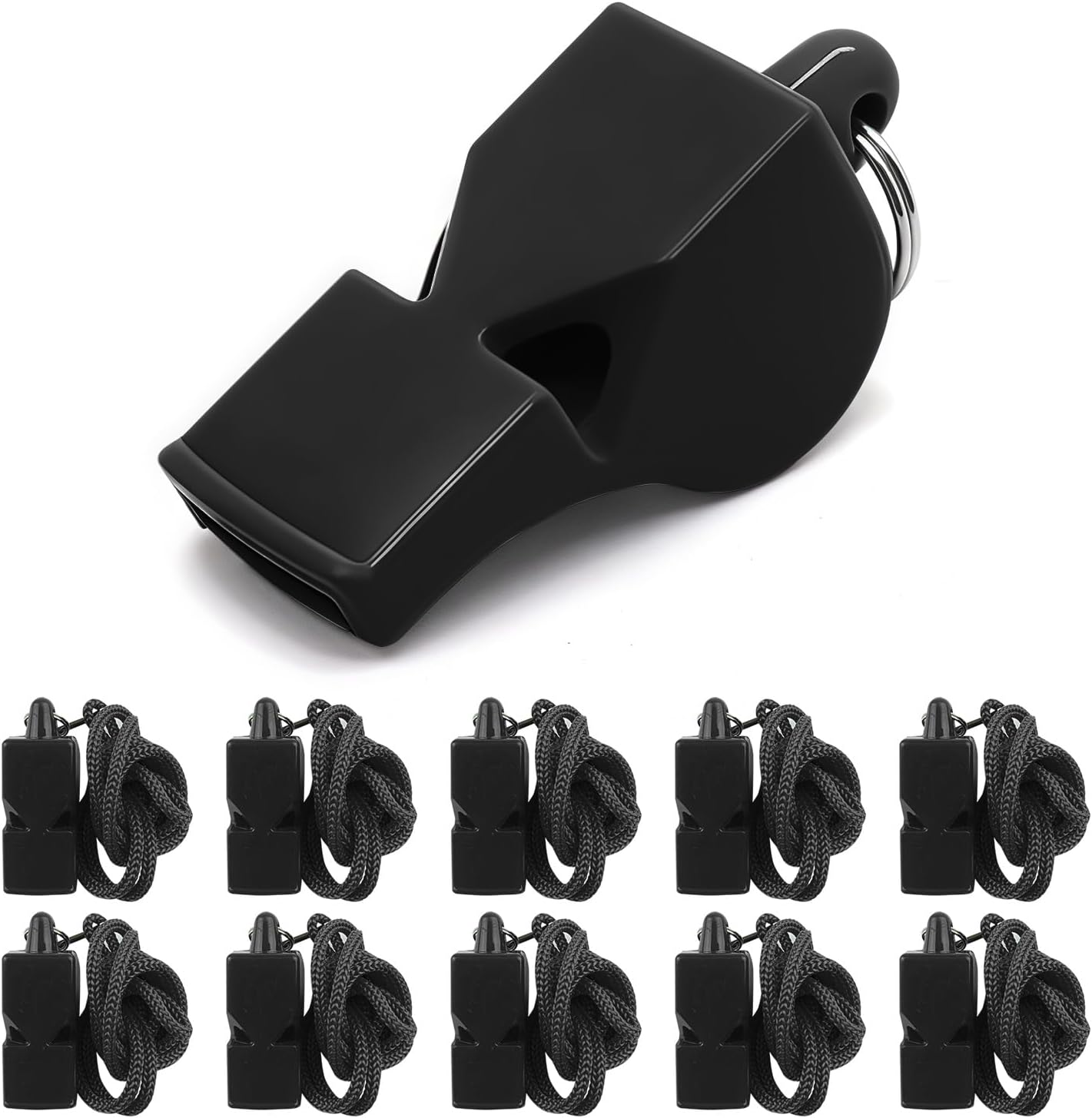 Whistles Sports Whistles with Lanyard for Coaches and Referees