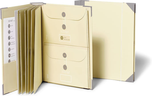 Savor 2025 Edition Folio Document Organizer for Home & Travel
