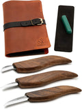 BeaverCraft Wood Carving Knife Set Deluxe S15X - Precision Whittling