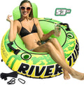53ft Heavy Duty River Tube in Mint Green for Adults - 300 lb Capacity