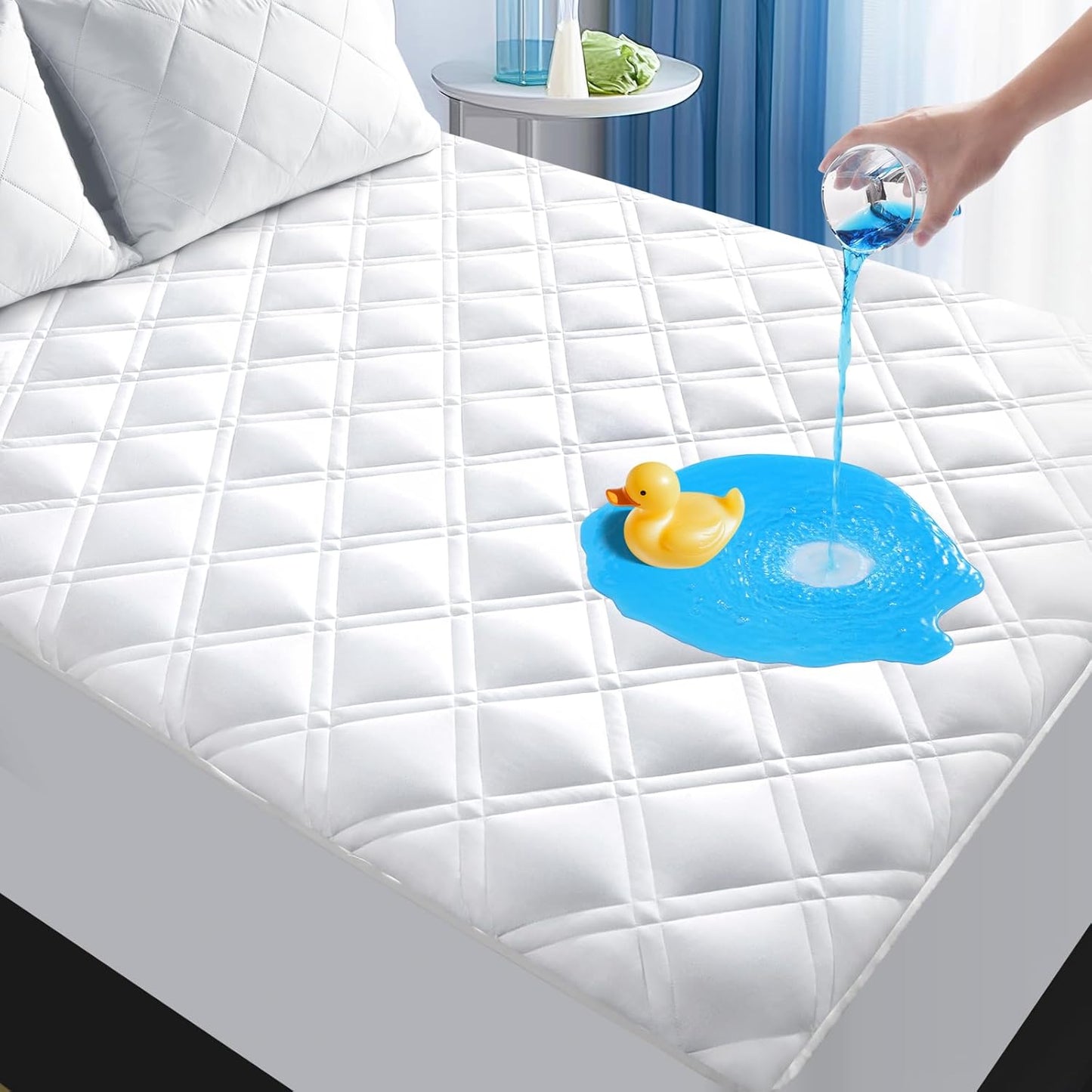 Padded King Mattress Protector for Ultimate Comfort and Care