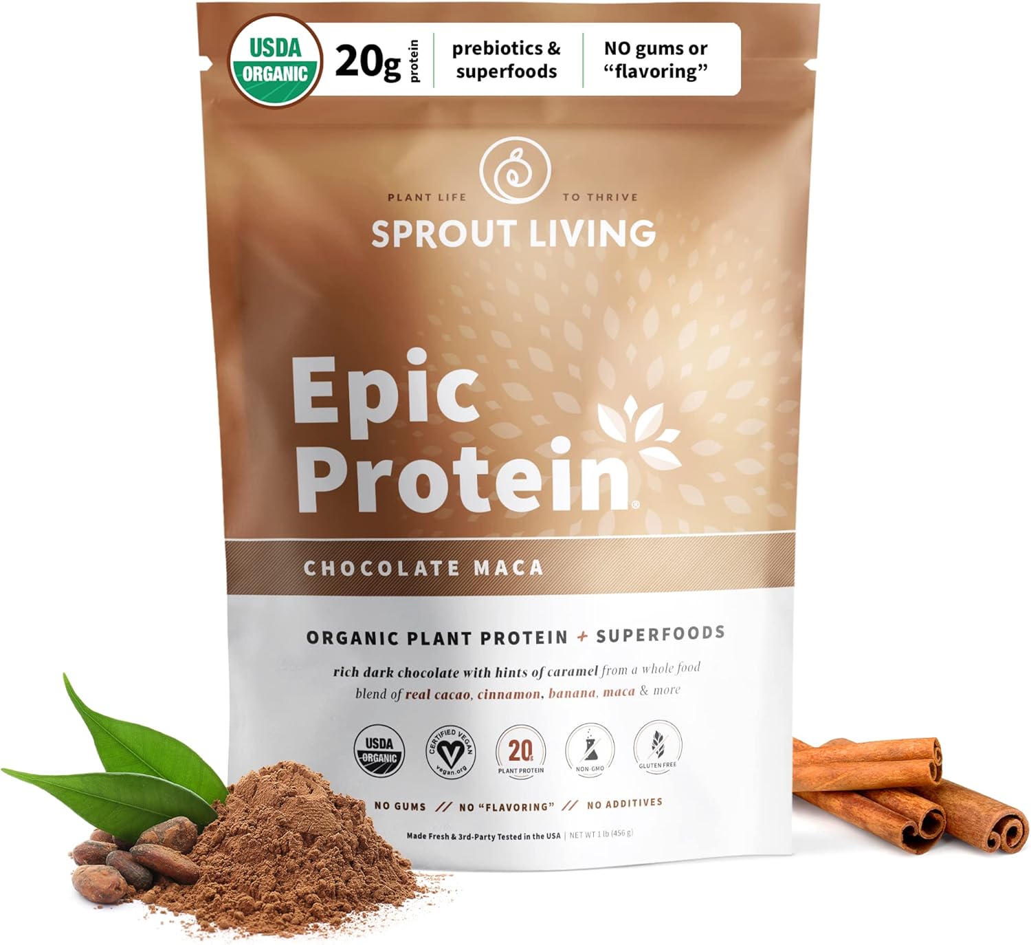 Epic Protein Powder with Superfoods for a Healthy Boost