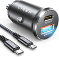 LISEN for iPhone 16 Car Charger 54W Dual Port Fast Charging