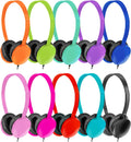 Kids Headphones Bulk 15 Pack for School Classrooms - Durable Set