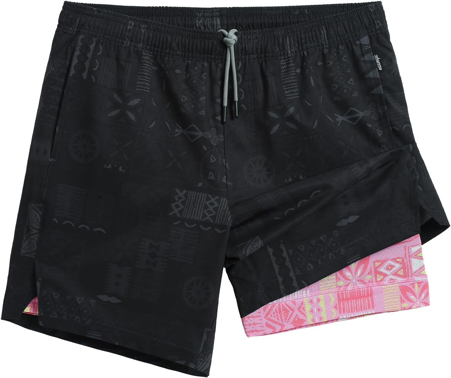 maamgic Gym Shorts for Men with 7 inch Inseam and Liner