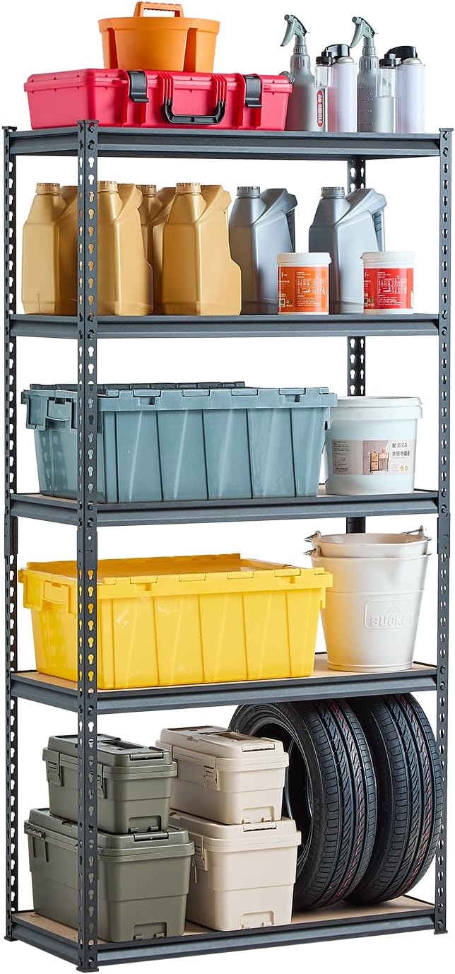 VEVOR Storage Shelves with 2000 lbs Capacity for Garage Use