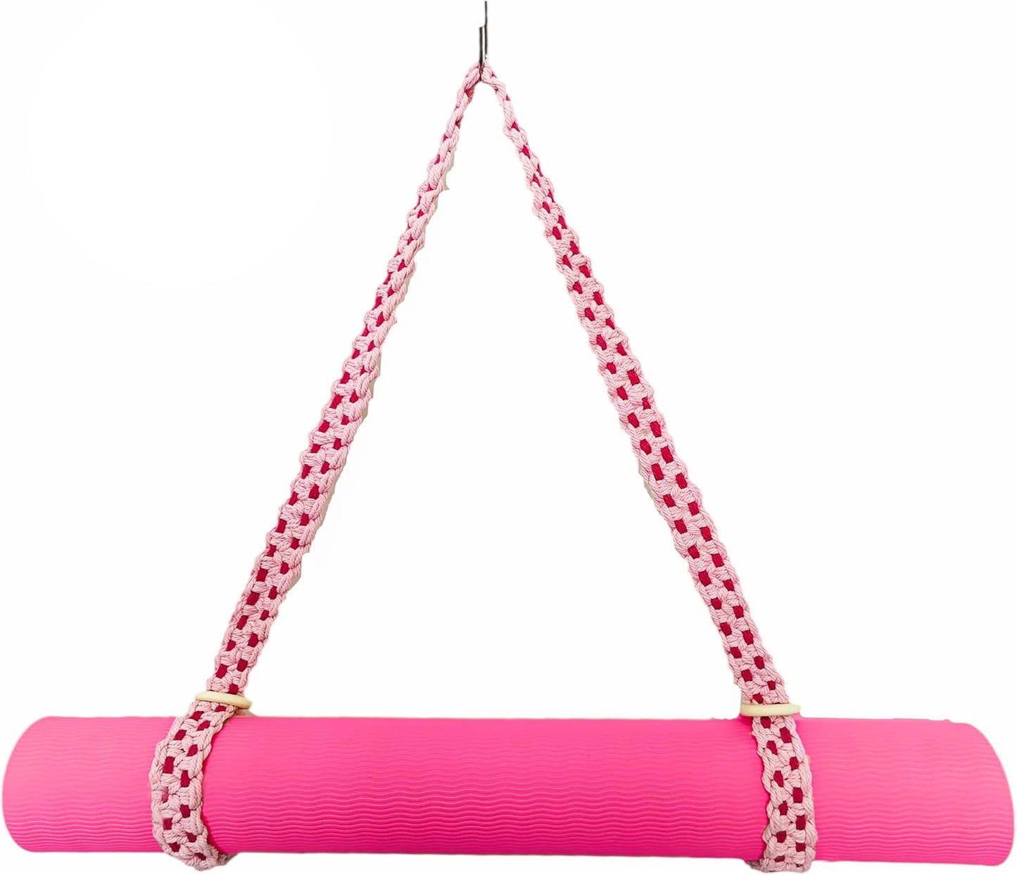 Handwoven Yoga Mat Carrier for Easy Transport