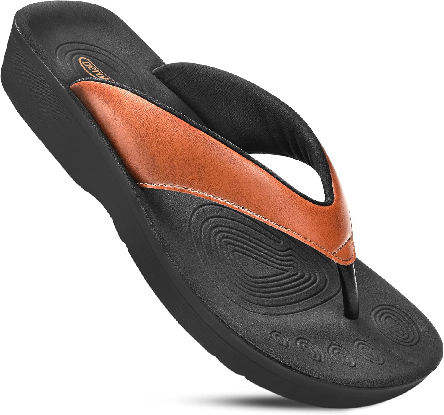 AEROTHOTIC Arch Support Flip Flops for Women - Stylish Comfort