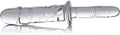 Master Series Brutus Glass Dildo Thruster - Smooth, High Quality Glass