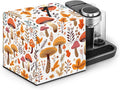 Dustproof Mushroom Print Cocktail Maker Cover - Easy Clean, Farmhouse Decor