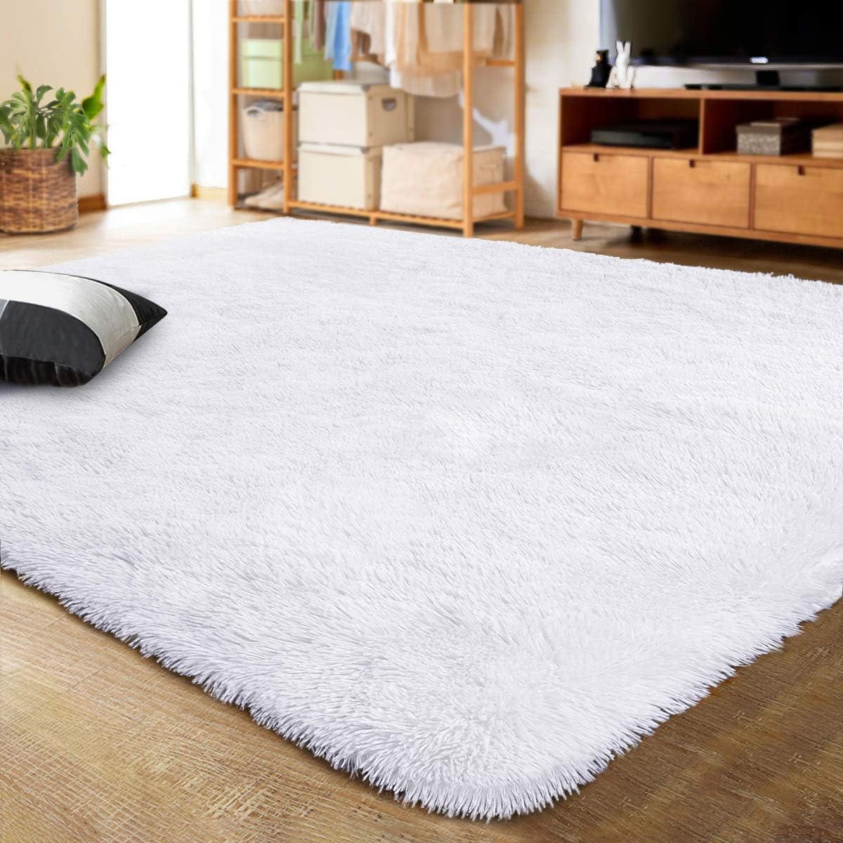 LOCHAS Ultra Soft Indoor Modern Area Rugs for Cozy Living Rooms