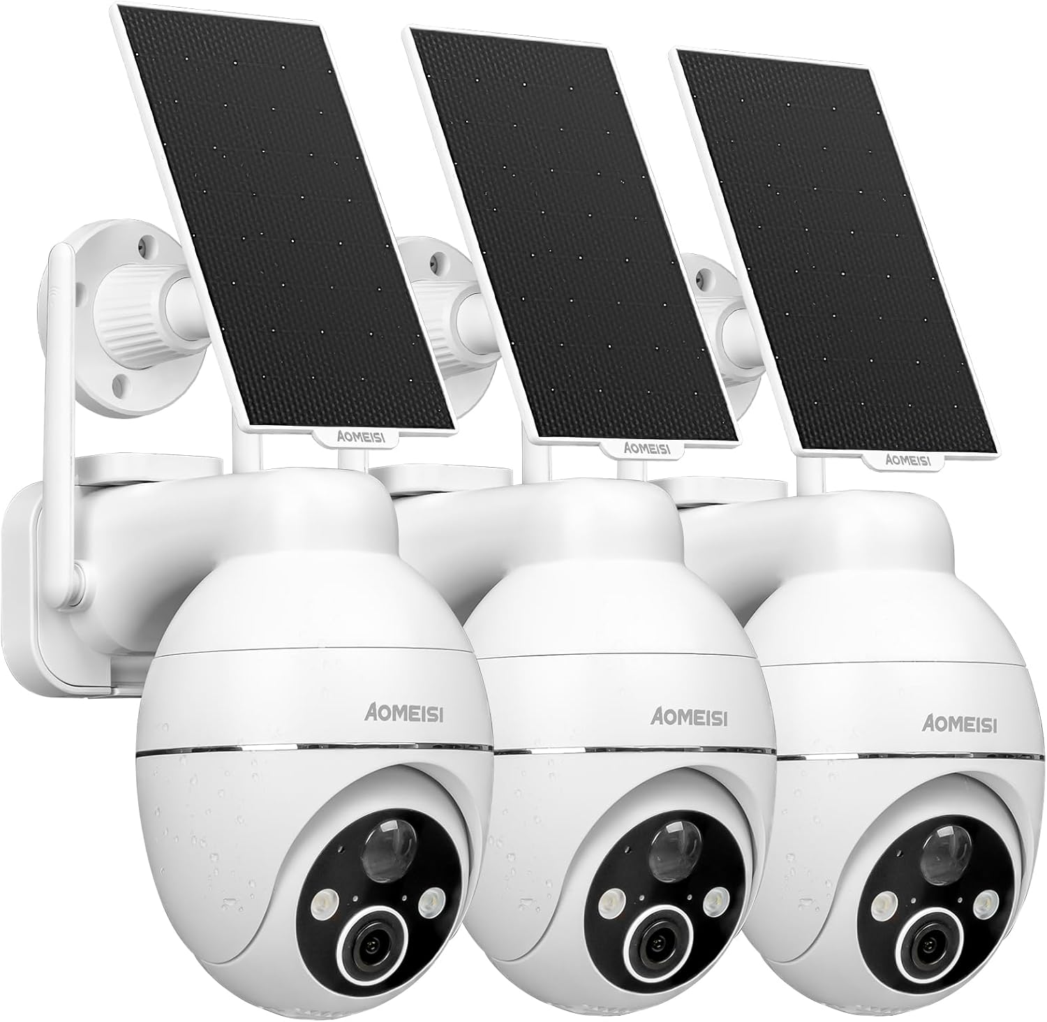 3G2 Solar Security Camera Outdoor with 360 View and Two-Way Talk