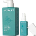 Glycolic Acid Exfoliating Body Wash & Serum Set for Smooth Skin
