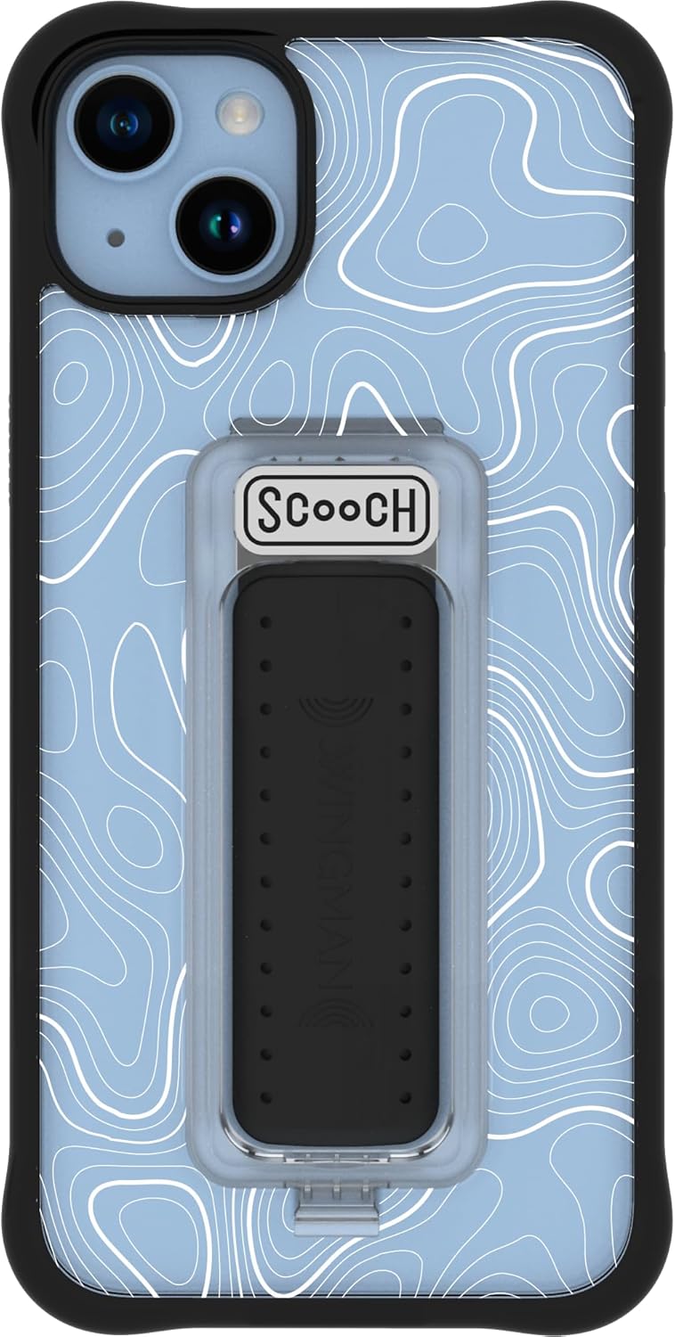Scooch iPhone 14 Plus Case with Stand and 10-Foot Drop Protection