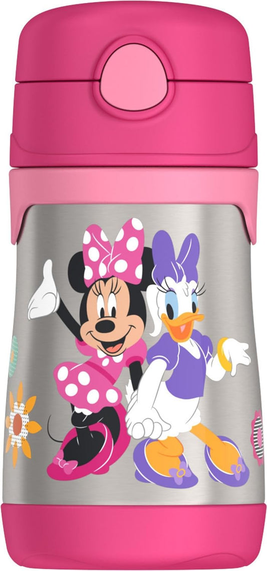 THERMOS 10oz Stainless Straw Bottle - Minnie Mouse