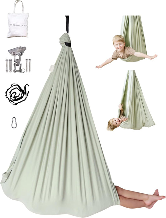Marlowe & Co Indoor Outdoor Double Layer Cotton Sensory Swing