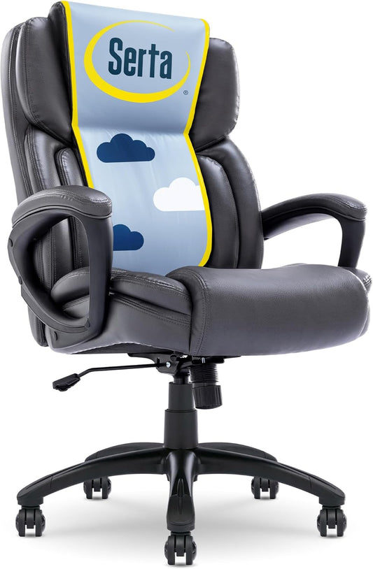 Serta Ergonomic Executive Office Chair for Lumbar Support