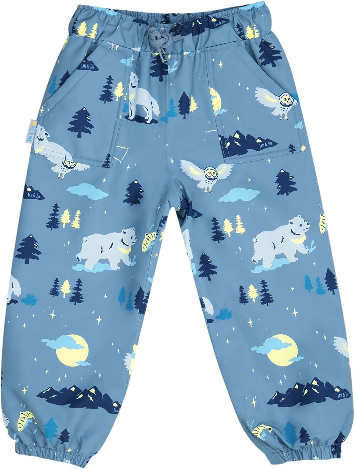 Waterproof Rain Pants for Toddlers and Kids by JAN & JUL