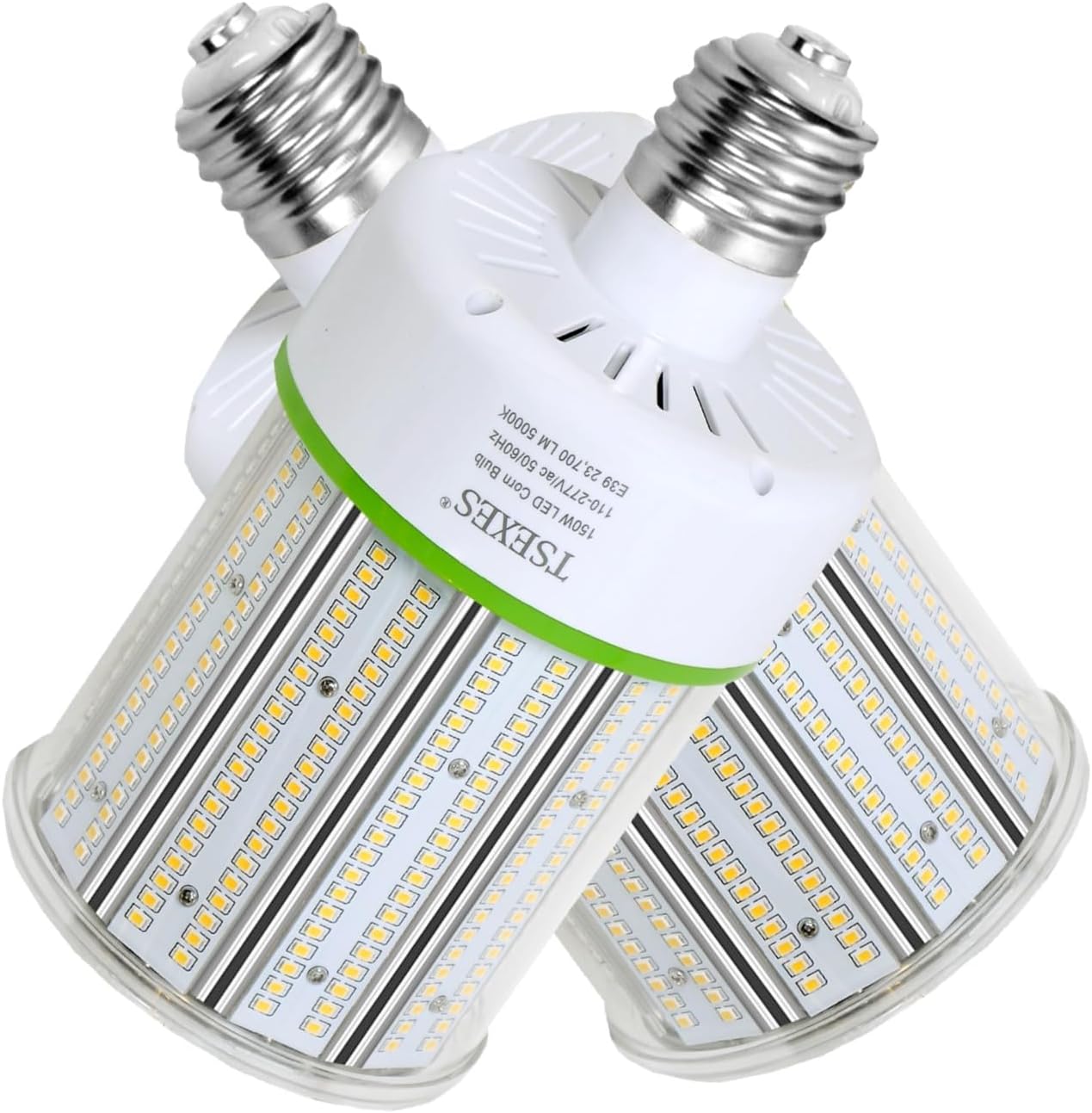 2 Pack LED Corn Bulb 150W for Powerful Commercial Lighting