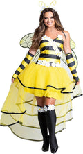 Bumble Bee Costume for Women Girl with Head Piece - Playful Halloween