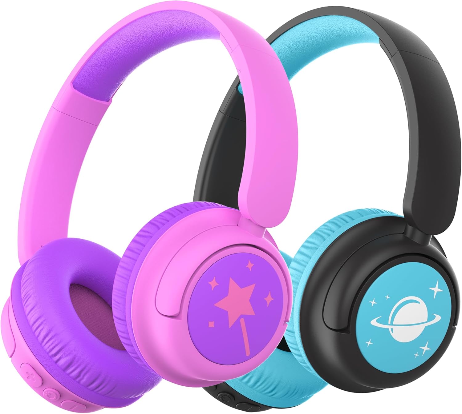 iClever BTH22 Kids Bluetooth Headphones - Safe & Durable