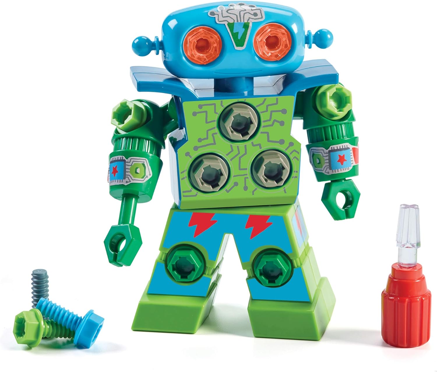 STEM Robot Toy for Kids 3+, Educational Drill & Build