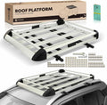 Universal 50 Car Roof Rack + Cross Bars, 165 Lbs Capacity