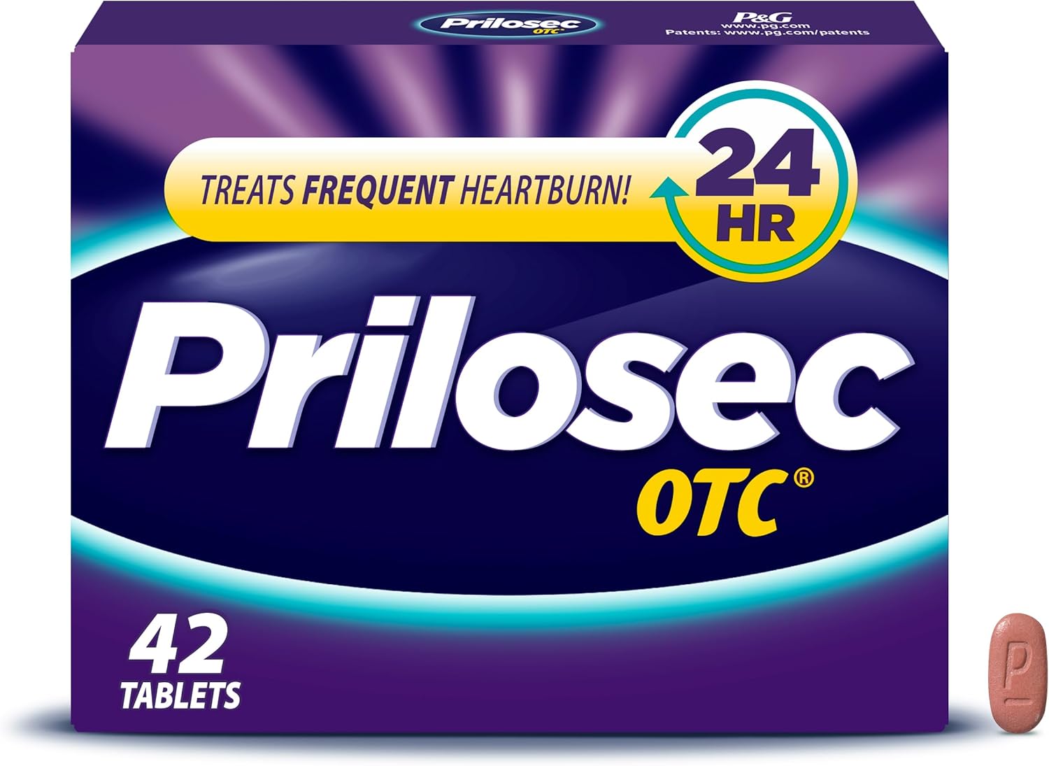 Prilosec OTC 20mg Delayed Release Tablets for Heartburn Relief