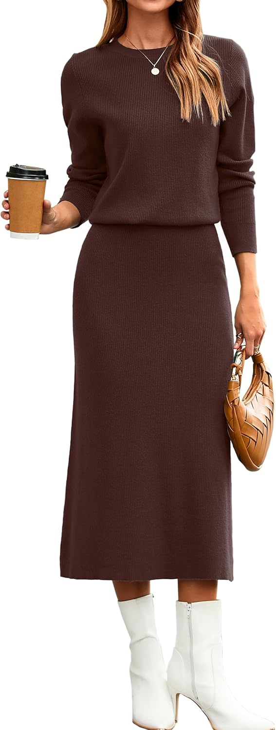 Glamaker Womens 2 Piece Skirt Set for Casual Fall Outfits