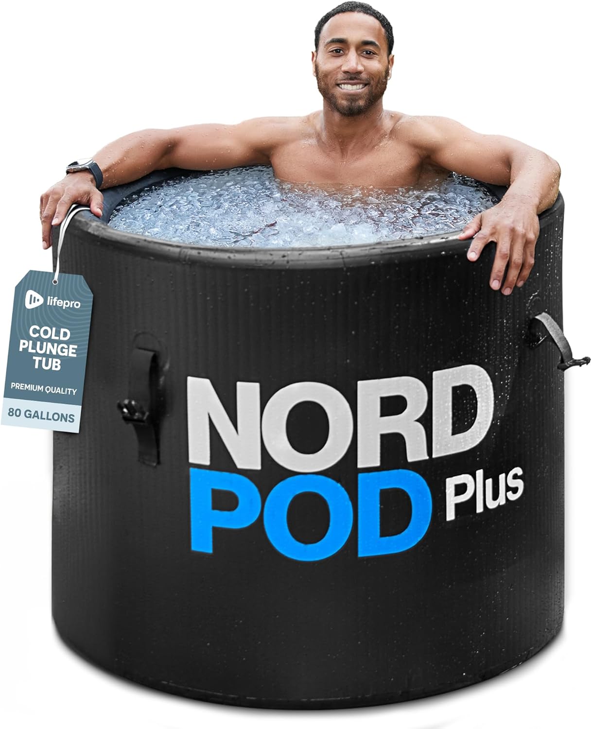 NordPod Plus Portable Ice Bath Tub for Athletes and Recovery
